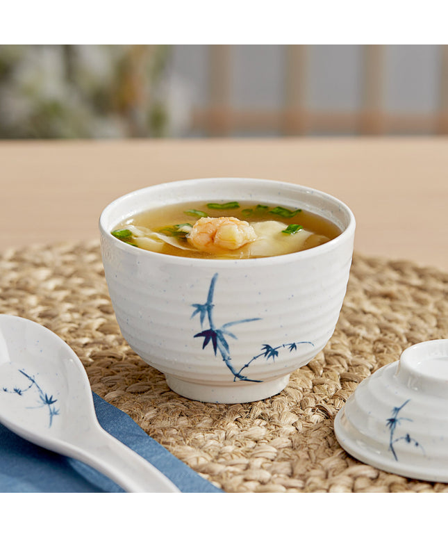 Bát súp miso melamine tròn Acopa Biru 266 ml - Thùng 12 cái