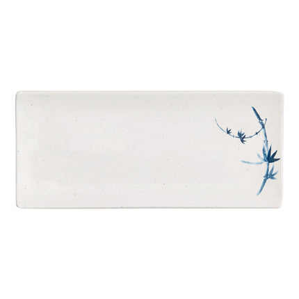 Đĩa melamine chữ nhật Acopa Biru 23,5 x 10,5 cm - Thùng 12 cái