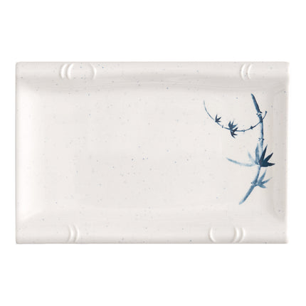 Đĩa melamine chữ nhật Acopa Biru 16,8 x 11,1 cm - Thùng 12 cái
