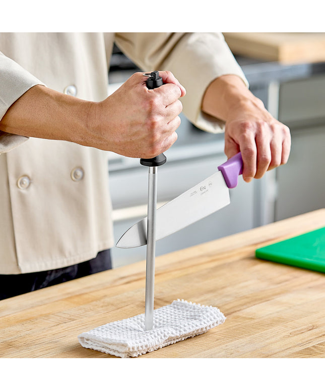 Thanh mài dao tròn bằng thép không gỉ Choice 25,4 cm cán nhựa