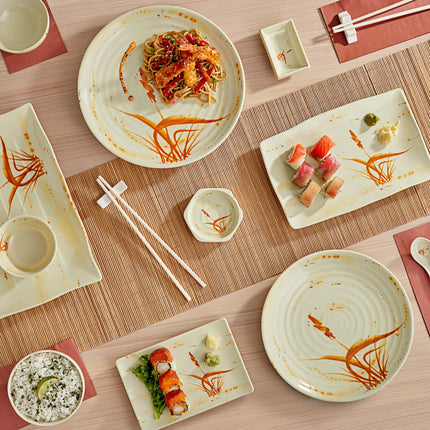 Tô cơm nhựa melamine tròn Acopa Brassia 266 ml - Thùng 12 cái