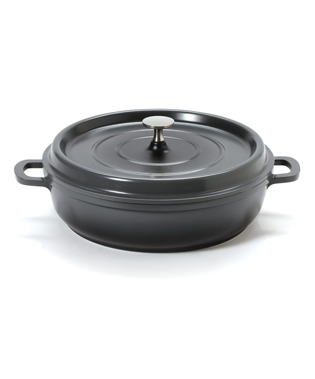Chảo Om GET CA-005-GR/BK/CC 2.8 lít Nhôm Phủ Gốm Xám