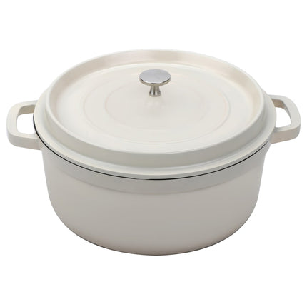 Nồi Nhôm Phủ Ceramic GET CA-012-AWH/BK/CC 4.3 l Màu Trắng Cổ