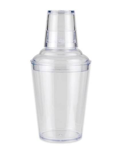 Bộ Bình Lắc Cocktail Nhựa GET 518 ml Trong Suốt SH-175-1-CL
