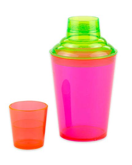 Bộ Bình Lắc Cocktail Nhựa GET 518 ml Màu Neon SH-175-NEON