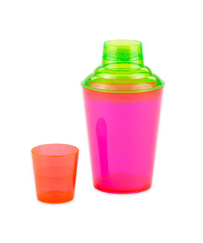 Bộ Bình Lắc Cocktail Nhựa GET 518 ml Màu Neon SH-175-NEON