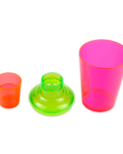 Bộ Bình Lắc Cocktail Nhựa GET 518 ml Màu Neon SH-175-NEON