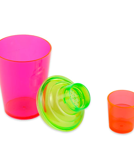 Bộ Bình Lắc Cocktail Nhựa GET 518 ml Màu Neon SH-175-NEON