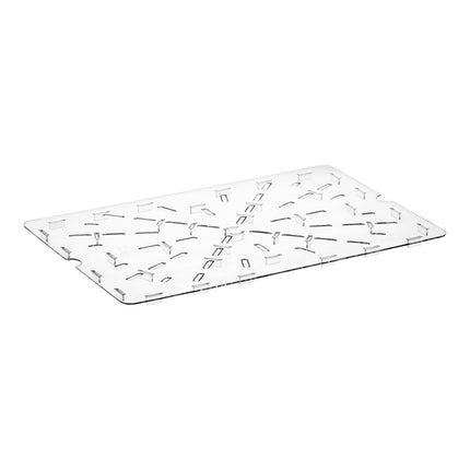 Khay lọc nước cho hộp đựng thực phẩm nhựa polycarbonate trong suốt Choice 66 x 46 x 1 cm