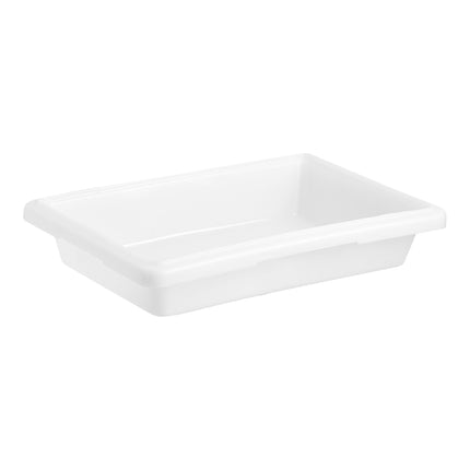 Hộp đựng thực phẩm nhựa polyethylene Choice 46 x 30 x 9 cm màu trắng