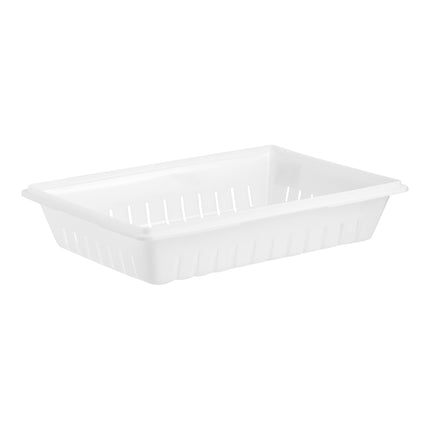 Khay lọc nước cho hộp đựng thực phẩm nhựa polyethylene Choice 66 x 46 x 13 cm màu trắng