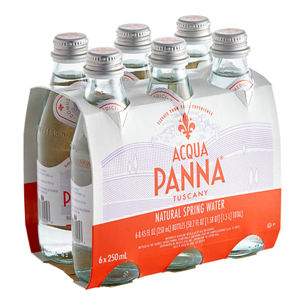 Nước suối tự nhiên Acqua Panna chai thủy tinh 250 ml - Thùng 24 chai