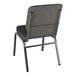Ghế nhà thờ khung vân bạc bọc vải xám Lancaster Table & Seating 47 cm