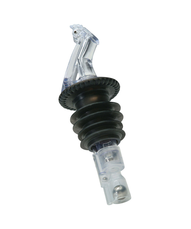 Vòi rót rượu định lượng Precision Pours màu trong suốt 22 ml có nắp lật không vòng cổ - Thùng 12 cái