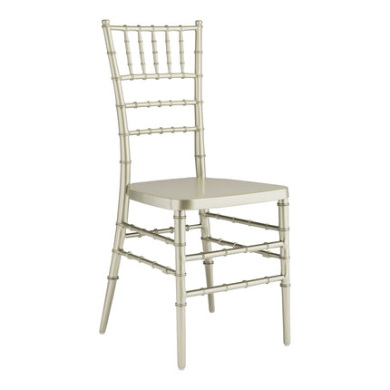 Ghế Chiavari resin gia cố thép bền chắc Lancaster Table & Seating màu champagne