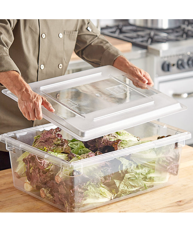 Nắp hộp đựng thực phẩm nhựa polycarbonate trong suốt Choice 66 x 46 cm