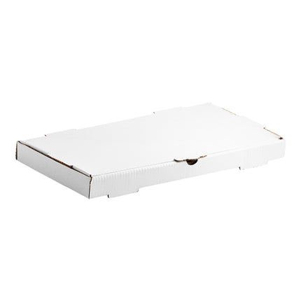 Hộp bánh giấy sóng trơn trắng Choice 41 x 20 x 4 cm - Bó 50 cái