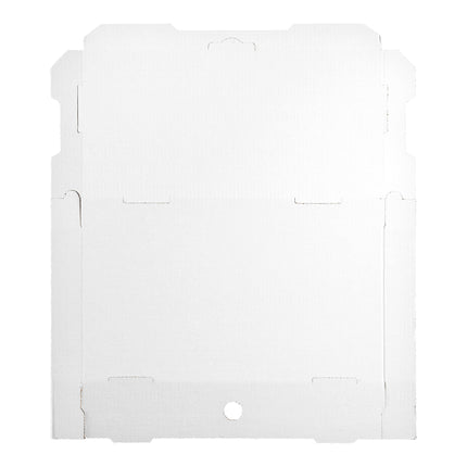 Hộp bánh giấy sóng trơn trắng Choice 41 x 20 x 4 cm - Bó 50 cái