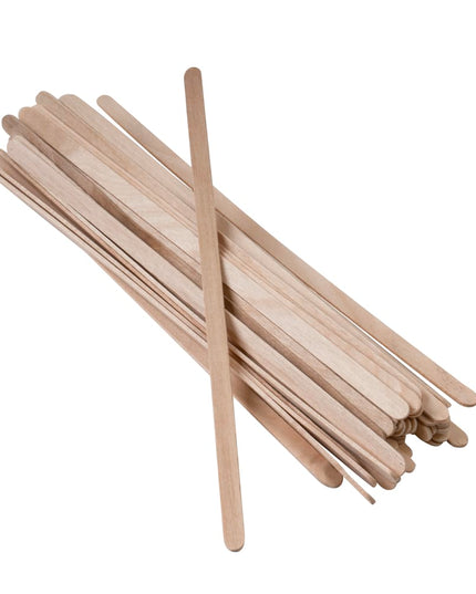 Que Khuấy Cà Phê Không Bọc Đầu Tròn Rofson WCS7RU Gỗ 17.8 cm