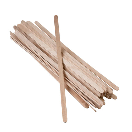 Que Khuấy Cà Phê Không Bọc Đầu Tròn Rofson WCS7RU Gỗ 17.8 cm