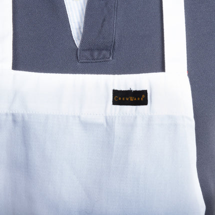 Tạp dề yếm ngắn vải poly-cotton có thể tùy chỉnh Chef Revival trắng, 1 túi