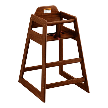 Ghế ăn trẻ em bằng gỗ Lancaster Table & Seating hoàn thiện nâu đậm (chưa lắp)