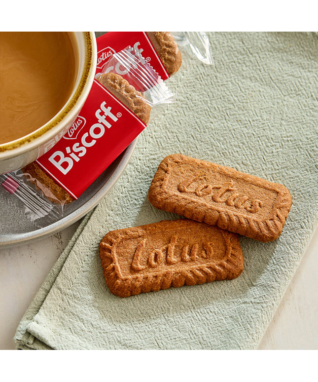 Bánh quy Lotus Biscoff bọc riêng 1 cái - Thùng 300 cái