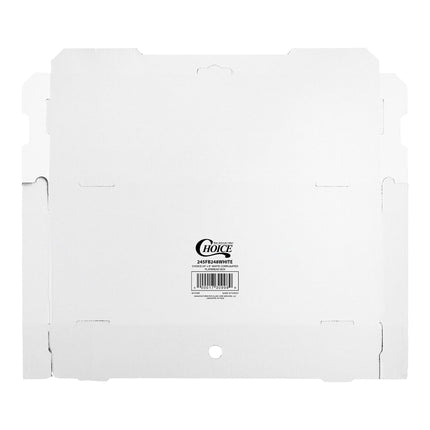 Hộp bánh carton sóng trơn màu trắng Choice 61 x 20 x 5 cm - Bó 50 cái