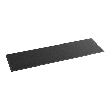 Thảm trải cửa trong nhà gân kim màu đen Lavex Needle Rib 91 x 305 cm dày 1 cm