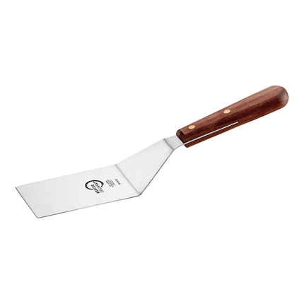 Xẻng lật cạnh vuông Mercer Culinary Praxis M18430, tay cầm gỗ hồng mộc 10 x 6,4 cm