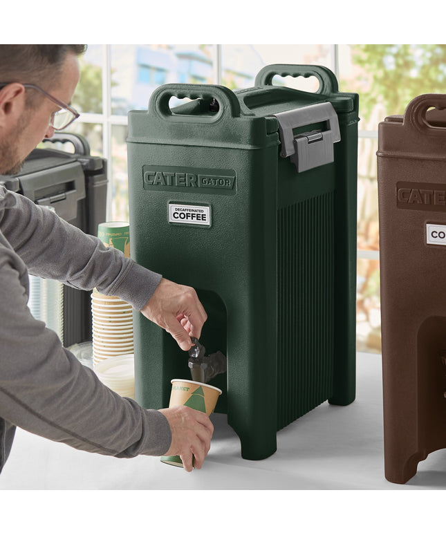 Bình đựng đồ uống cách nhiệt CaterGator 19 lít màu xanh lá