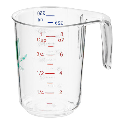 Cốc đong nhựa trong WebstaurantStore 1 cup