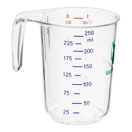 Cốc đong nhựa trong WebstaurantStore 1 cup