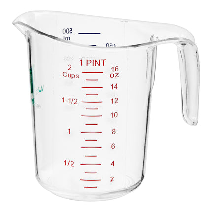 Cốc đong nhựa trong WebstaurantStore 1 pint (2 cup)