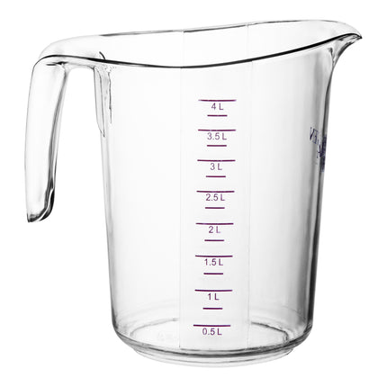 Cốc đong nhựa tím chống dị ứng Choice 3,8 lít