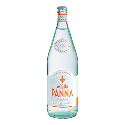 Nước khoáng thiên nhiên Acqua Panna chai thủy tinh 1 lít - Thùng 12 chai