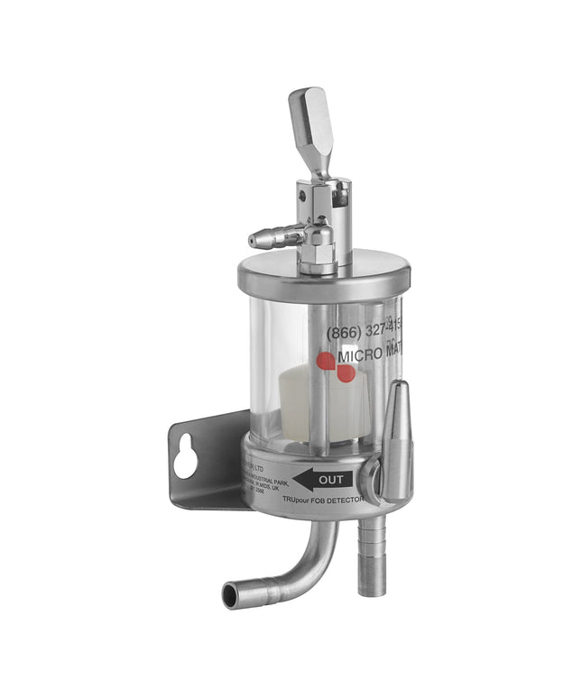 Thiết bị vòi bia Micro Matic PRO-MAX-1 89 ml thép không gỉ / ABS nhựa bộ dò bọt bia gắn tường với Top Push Lever