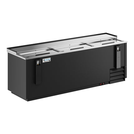 Tủ lạnh chai nằm ngang Avantco HBB-95-HC 241 cm đen
