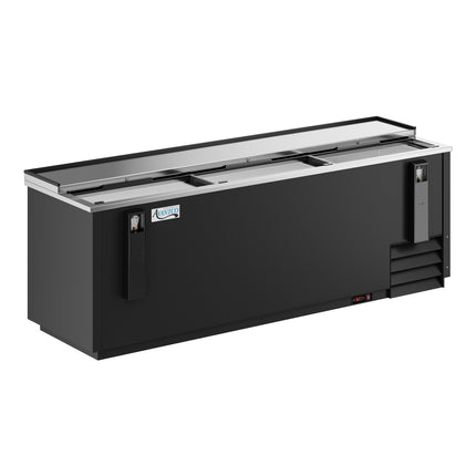 Tủ lạnh chai nằm ngang Avantco HBB-95-HC 241 cm đen