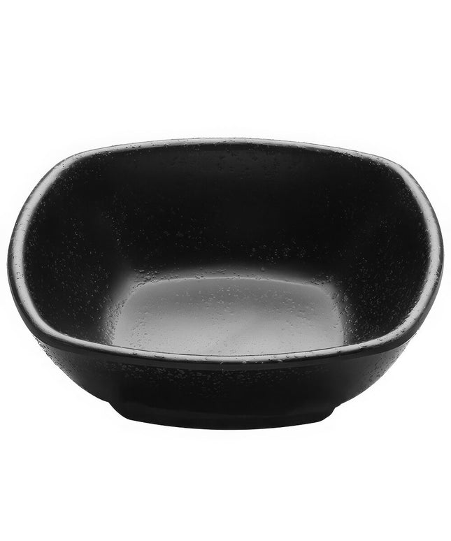 Tô vuông melamine đen Elite Global Solutions JW1505 Zen 177 ml - Thùng 6 cái