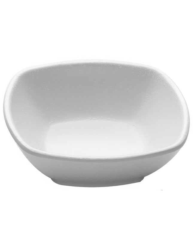 Tô vuông melamine Elite Global Solutions Zen 177 ml màu trắng - Thùng 6 cái