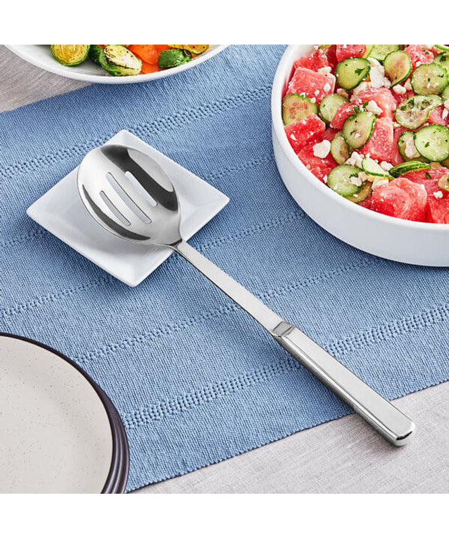 Muỗng có rãnh cán rỗng inox American Metalcraft SLP121 Belaire 30 cm
