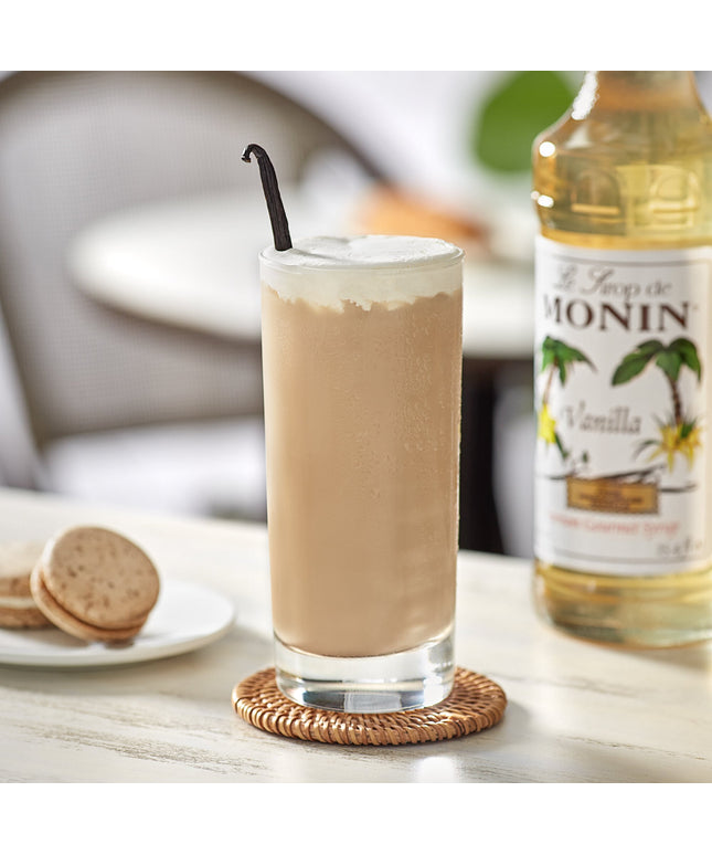 Siro pha chế Monin Premium vani Flavoring siro - 750 mL - Thùng 12 cái