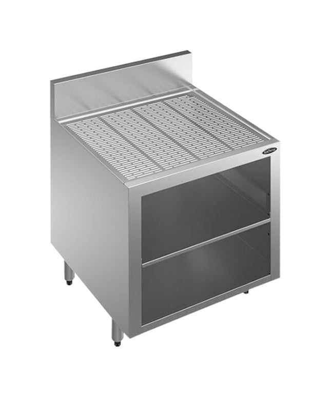 Tủ lưu trữ ly Krowne Royal Series KR24-GSB3 61 x 61 cm mặt khay thoát nước kèm kệ giữa