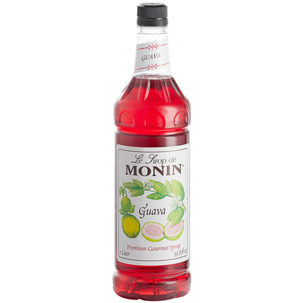 Siro tạo hương / trái cây ổi Monin Premium 1 lít - Thùng 4 chai