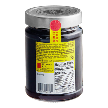 Cherry ngâm Maraschino nguyên bản Luxardo hũ 400 g - Thùng 12 hũ