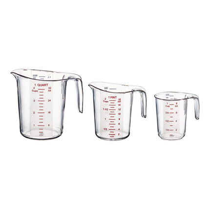 Bộ cốc đong nhựa trong Choice 3 món