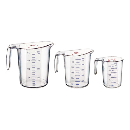 Bộ cốc đong nhựa trong Choice 3 món