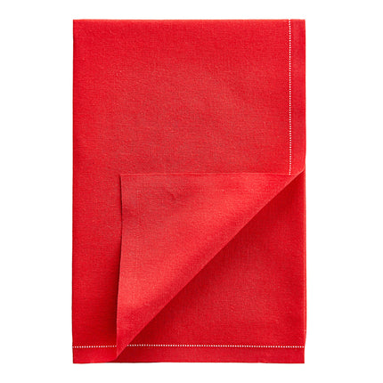Khăn ăn đỏ bằng cotton 100% Choice 40 cm x 40 cm - Gói 25 cái