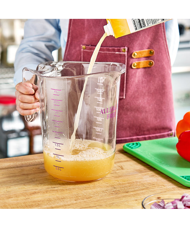 Cốc đong nhựa tím chống dị ứng Choice 3,8 lít